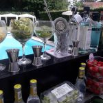 mobiele gin tonic bar tuin