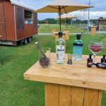 mobiele bar met gin tonic